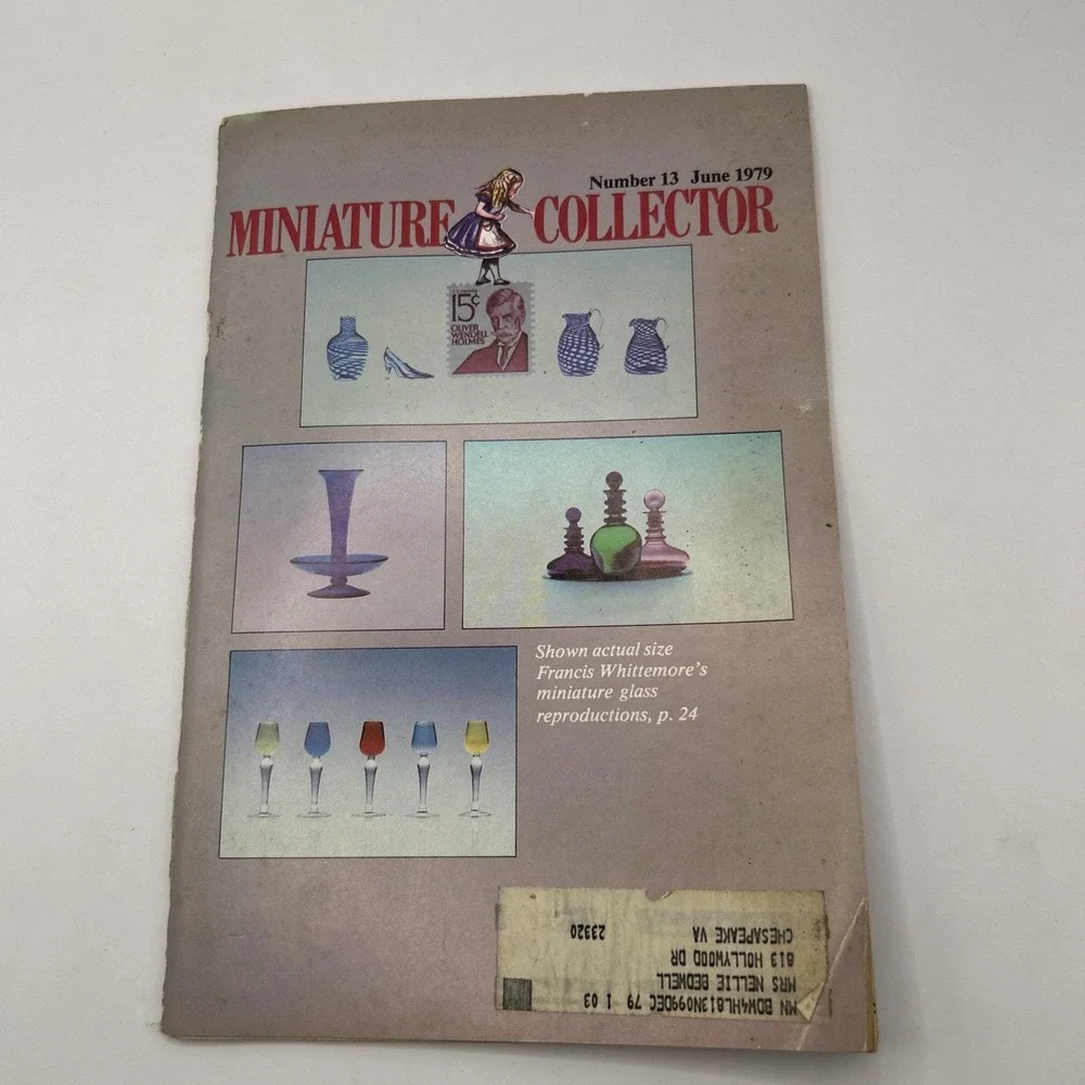 Miniature Collector Magazine Lot Issues 5–15, 17-22, 36 | Vintage Dollhouse Mini